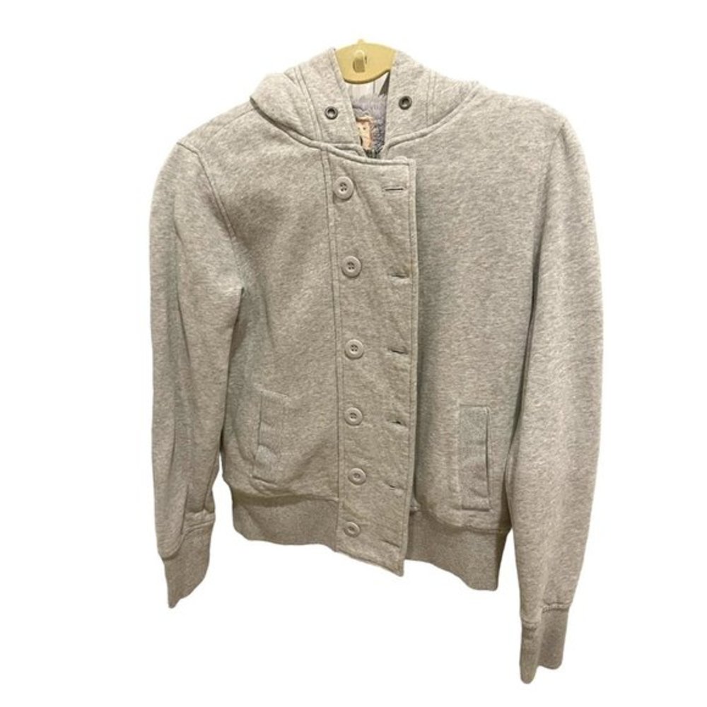 Roxy Full Button Hoody Jacket Women's Medium, Lik… - image 1